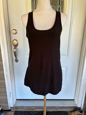 No Boundaries Black Scoop Neck Tank